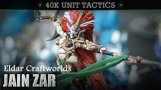 Eldar Craftworlds  Jain Zar Warhammer 40K 8th Edition TACTICS  UNIT SHOWCASE [upl. by Carmencita]