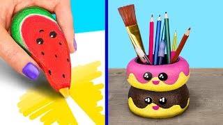 13 Pomysłów DIY na Przybory Do Szkoły w Stylu Kawaii [upl. by Boor349]