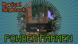 MITHRIL amp GEMSTONE POWDER FARM GUIDE ✪ Hypixel Skyblock Deutsch  Multidissimo [upl. by Nydnarb689]