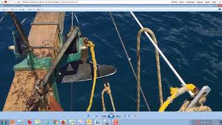 Sailboat Anchor Setup for Locator line and Double Anchoring [upl. by Yssirc362]