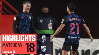 Resumen de Granada CF vs Sevilla FC 03 [upl. by Anyt429]