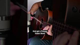 Pickaso Guitar Bow it’s simply as that guitarbow guitar acoustic bach cello guitarist music [upl. by Eemyaj]