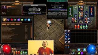 Path of Exile My Open Beta Wand Build [upl. by Ivett]