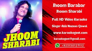 Jhoom Barabar Jhoom Sharabi Video Karaoke [upl. by Hardan]