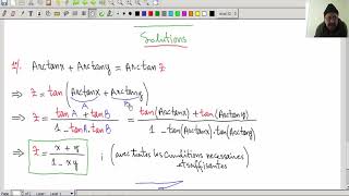 Arcsin  Arccos  Arctan  Exercice 07 [upl. by Mccormick]