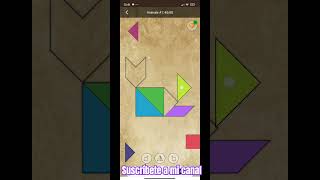 DIBUJANDO UN GATO CON EL TANGRAM gatos shortsviral tangram [upl. by Cataldo692]