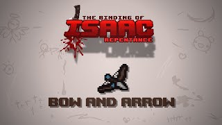 Binding of Isaac Warp Zone Item  Bow and Arrow [upl. by Nairrod60]