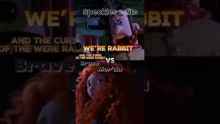 We’re rabbit vs mor’du meme edit dreamworks pixar wallaceandgromit brave [upl. by Ulrikaumeko682]