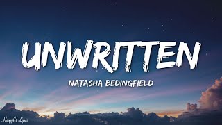 Natasha Bedingfield  Unwritten Lyrics [upl. by Fleck682]