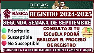 😱🥳REGISTRO BECAS BENITO JUAREZ 20242025🥳😱 [upl. by Astto498]