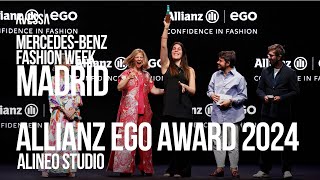 Allianz EGO Confidence in Fashion Award 2024 Alineo Studio [upl. by Nnylatsirk]