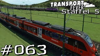 Transport Fever S5 63  München Kantopolis BR 442 Bauampmitfahrt Gameplay German Deutsch [upl. by Allenod]