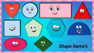 Shape Names  Explore the List of All Shapes in English kidssong shapenames shapesnameinenglish [upl. by Ynner340]