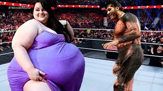 🔥Giant Gonzalez vs Martina  WWE Hell In A Cell Match🔥 [upl. by Anilra813]