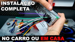 Como instalar Som Automotivo Passo a Passo Tutorial ATUALIZADO [upl. by Eelrihs]