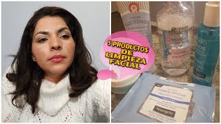 5 PRODUCTOS DE LIMPIEZA FACIAL ECONÓMICO 🧖‍♀️🧖‍♀️👌👌 [upl. by Derward]