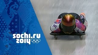 Skeleton  Mens Heats 1 amp 2  Sochi 2014 Winter Olympics [upl. by Sofia241]