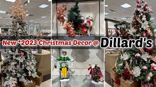 ✨NEW 2023 CHRISTMAS DECOR IS OFFICIALLY AT DILLARDS🎅🏼  CHRISTMAS 2023 DECORATING IDEAS [upl. by Fugere]