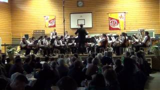 Bergenhus March Helge Aafloy arr Ray Farr [upl. by Nelia855]