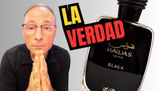 LA VERDAD sobre Rasasi HAWAS Black  ORIGINAL o FAKE [upl. by Giraud]