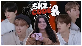 Scaredy cats activated  Stray Kids  SKZ CODE Ep8 amp 9 Scary Night REACTION [upl. by Charpentier]