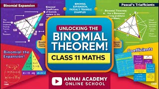 Unlocking the Binomial Theorem Master Class 11 Maths with Ease [upl. by Rojam]