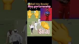 Greatest sportsmanship Siraj cricket sportsmanship emotional feedshorts feel status indvsaus [upl. by Fang]