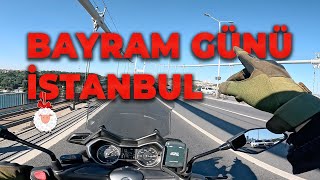 Bayramda trafiksiz İstanbul  Motovlog [upl. by Perkoff]