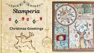 Stamperia Christmas Greetings Inside Front Cover [upl. by Hobey]