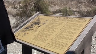 VIDEO Tumco goldmining town now a ghost town in Imperial Valley [upl. by Aubin364]