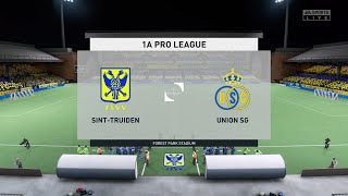 FIFA 22  SintTruiden vs Union SG  1A Pro League  23072022  Gameplay [upl. by Eirok797]