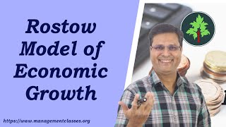 Rostow Model of Economic Growth in Hindi [upl. by Kralc]