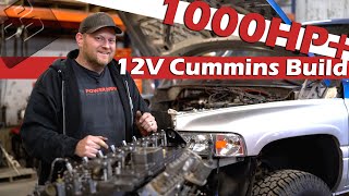 Building 1000 HP 12v Cummins Street Engine [upl. by Adnol791]