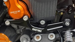 KTM 1290 superduke R racetorx shift support [upl. by Odrareg]