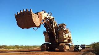 Worlds LARGEST ⛰️ Hydraulic Excavator  Terex RH 4400 [upl. by Derzon]