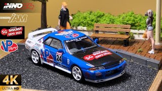 INNO MODEL 164 NISSAN SKYLINE GTR R32 SINGAPORE DIECAST EXPO X IAM 2024 SPECIAL EDITION [upl. by Yokoyama276]