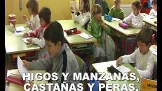 La zambomba Villancico aragonÃ©s Karaoke CEIP Doctor AzÃºa Zaragoza [upl. by Gesner569]