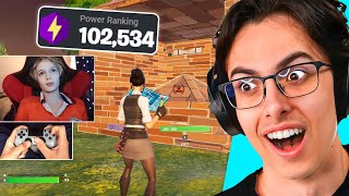 Reacting To The BEST 11 Year Old Fortnite Pro INSANE [upl. by Ayimat988]