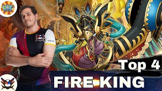 TOP 4 Fire king Tribrigade Deck Profile Ft Rafael Blanco [upl. by O'Shee]