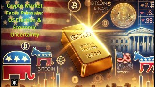 Crypto Market Faces Pressure US Election amp Economic Uncertainty [upl. by Alicec227]