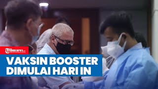 Booster Dimulai Hari Ini Penerima Sinovac Dapat Pfizer AstraZeneca Dapat Moderna [upl. by Izogn820]