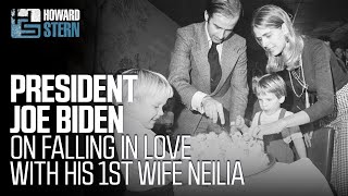 President Joe Biden Tells Howard About Meeting His First Wife Neilia Hunter Biden [upl. by Rose]