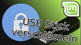 Deinen USBStick verschlüsseln  Linux LUKS [upl. by Ahsilram]