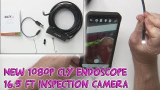 NEW Endoscope Inspection Camera 1080P HD Waterproof Borescope [upl. by Jori]