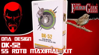 STEP ON A CRACK DNA Design DK52 SS ROTB MAXIMAL KIT EmGos Reviews N Stuff [upl. by Seraphine]