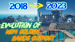 The Evolution Of New Golden Sands Outpost 2018  2023 [upl. by Grange]