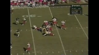 1999 Clemson vs Wake Forest Football 4th Qtr [upl. by Dasteel231]