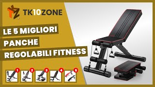 Le 5 migliori panche regolabili fitness [upl. by Leon]