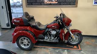 2024 HarleyDavidson Tri Glide in Red Rock and Vivid BlackFLHTCUTG [upl. by Stoops]