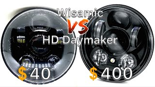 DaymakerWisamic Headlight InstallComparison [upl. by Laws121]